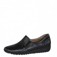 Caprice-Slipper-schwarz