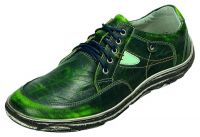 Miccos-Halbschuh-grün