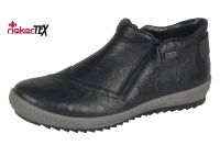 Rieker-Boot-Schwarz-Lammwolle