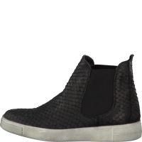 Tamaris-Boot-schwarz-weiß